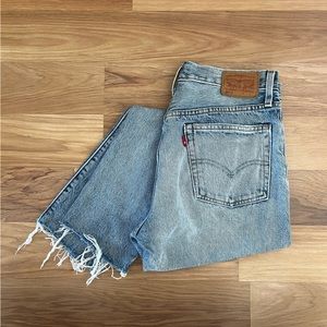 Levi’s 501 skinny jeans vintage wash